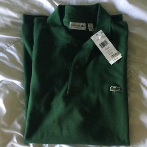 Men’s Lacoste classic fit XXL spring green